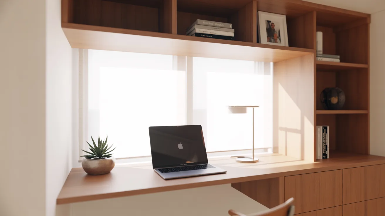  Built-In Desk or Workspace