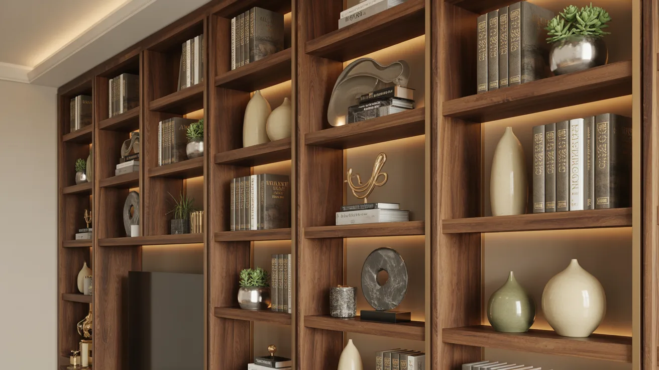 Built-In Shelving Units