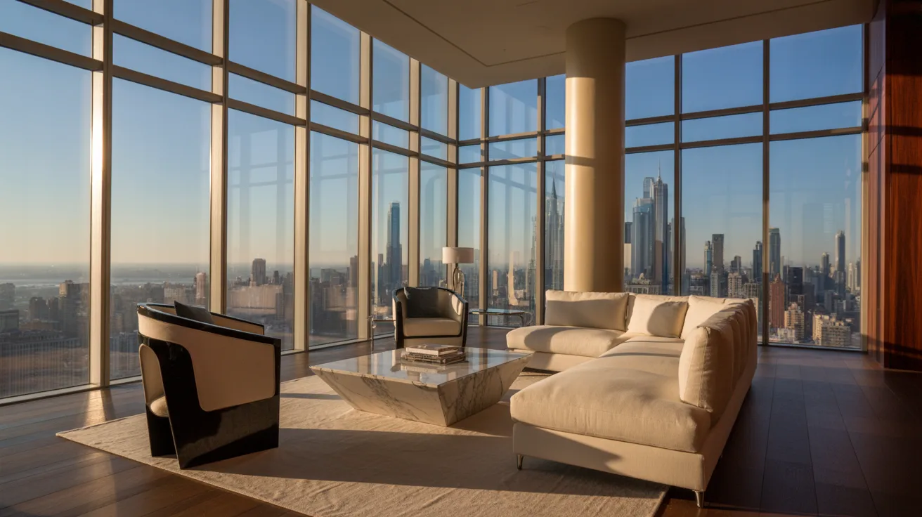 Large Panoramic Windows