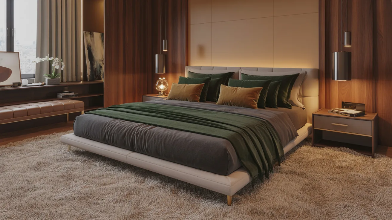 Plush Carpeting in Bedrooms