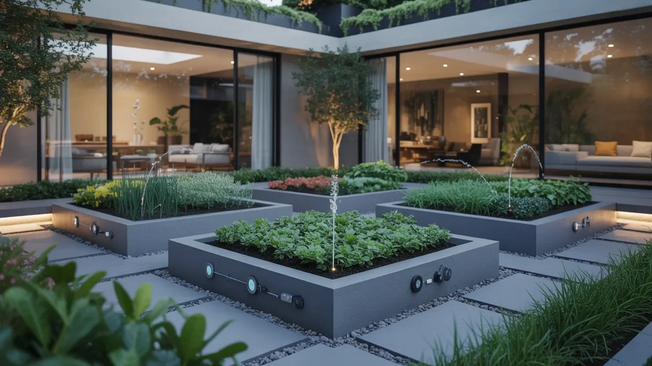 Smart Garden and Automated Irri