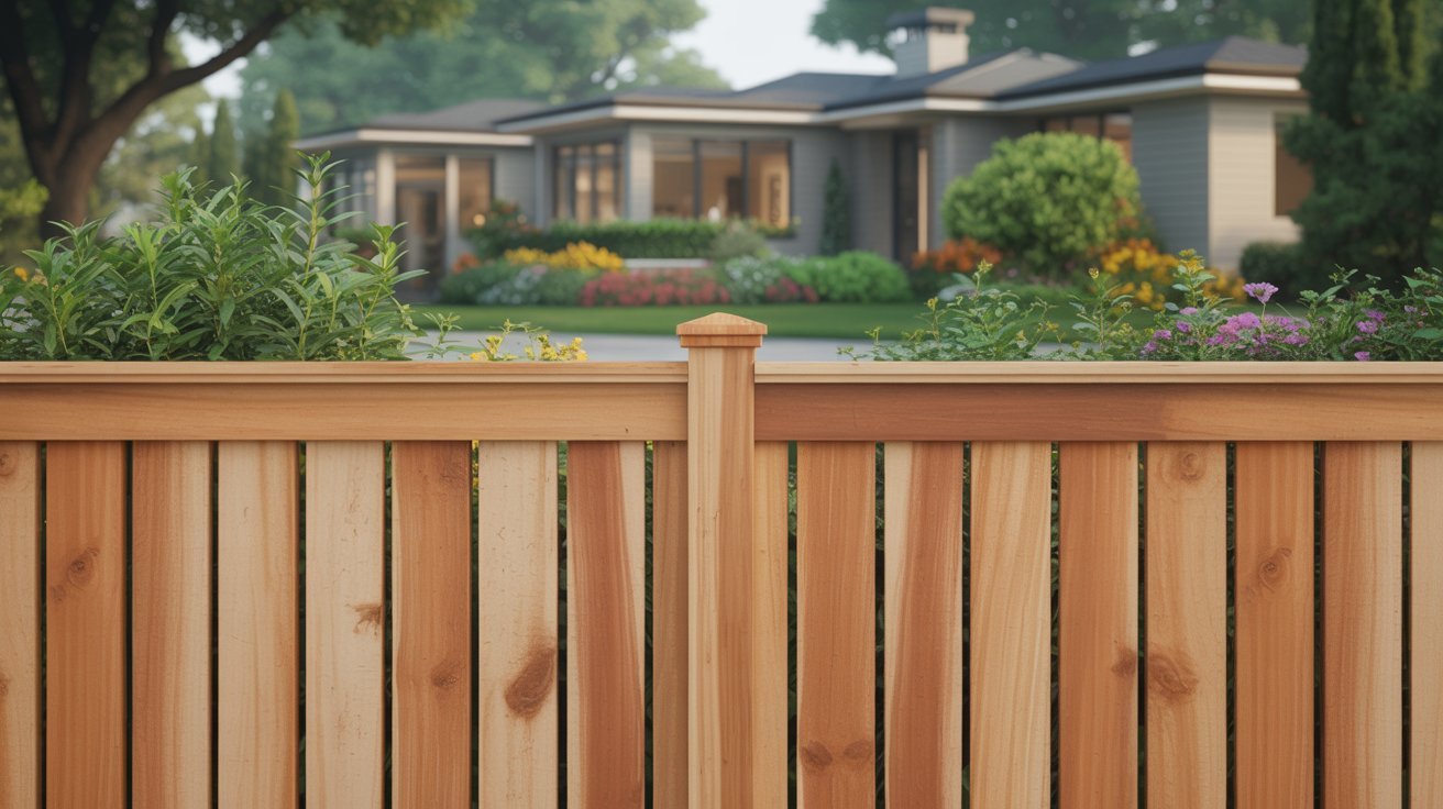 Wooden Luxury Fence Desig