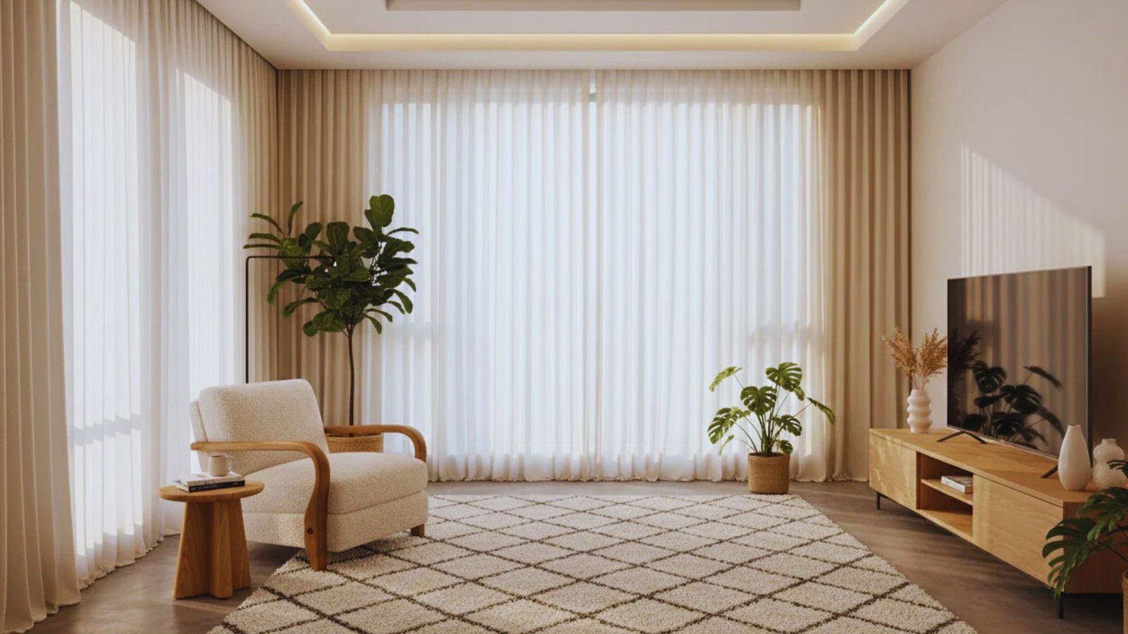 A home office featuring a rustic brick wall and dark blue walls, creating a cozy and stylish workspace atmosphere.