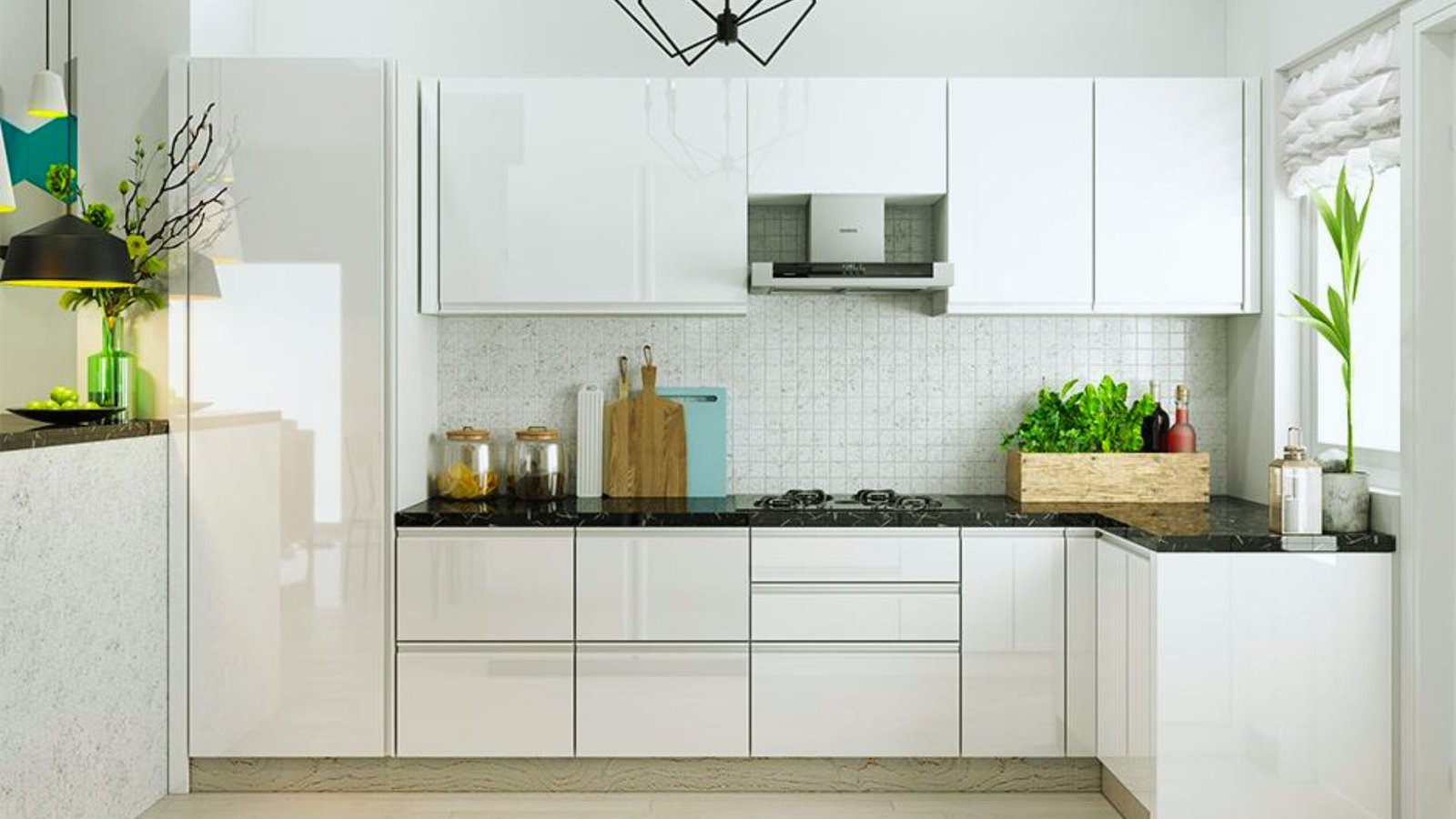 Gloss White Ultra Modern Kitchen