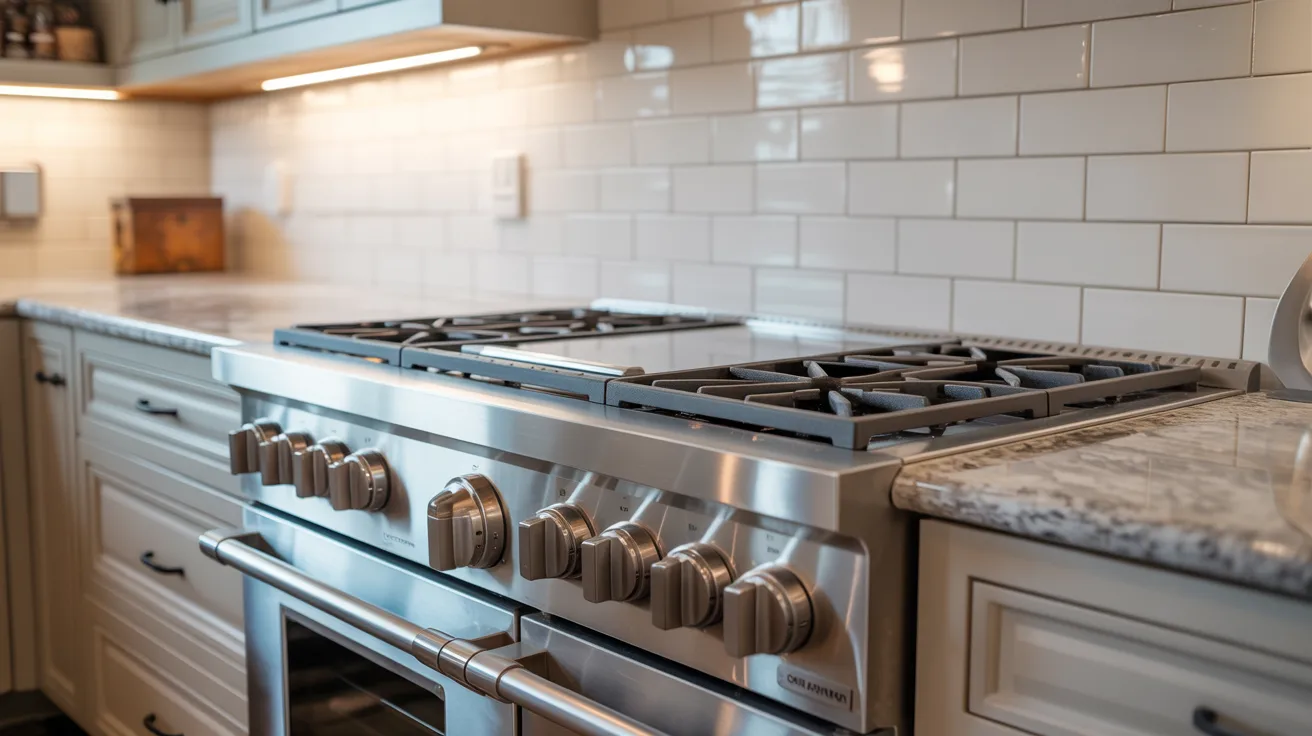 A stove top adjacent to a sink on a countertop, showcasing a functional kitchen space.