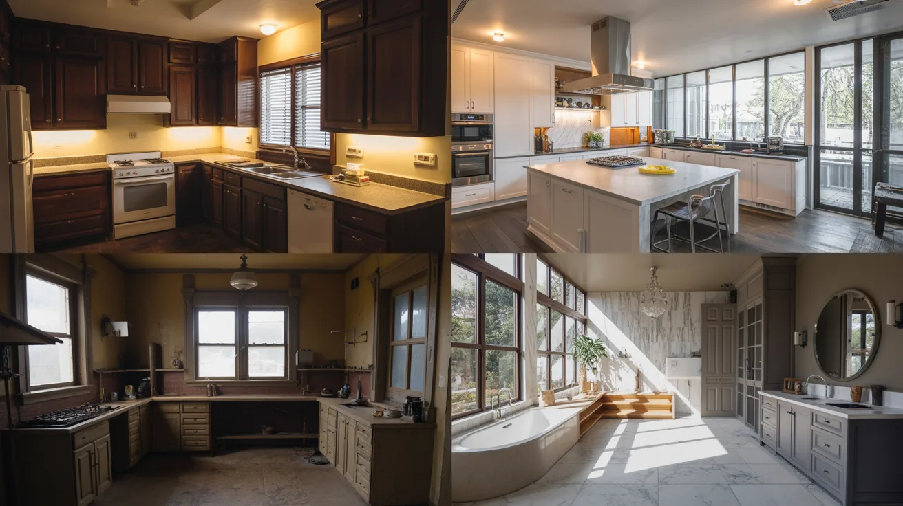  A contemporary home surrounded by towering mountains, showcasing a serene natural landscape.