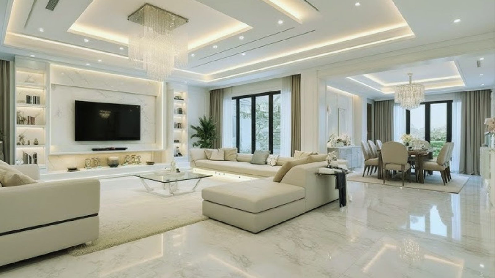 Indoor-Outdoor Billionaire Living Room