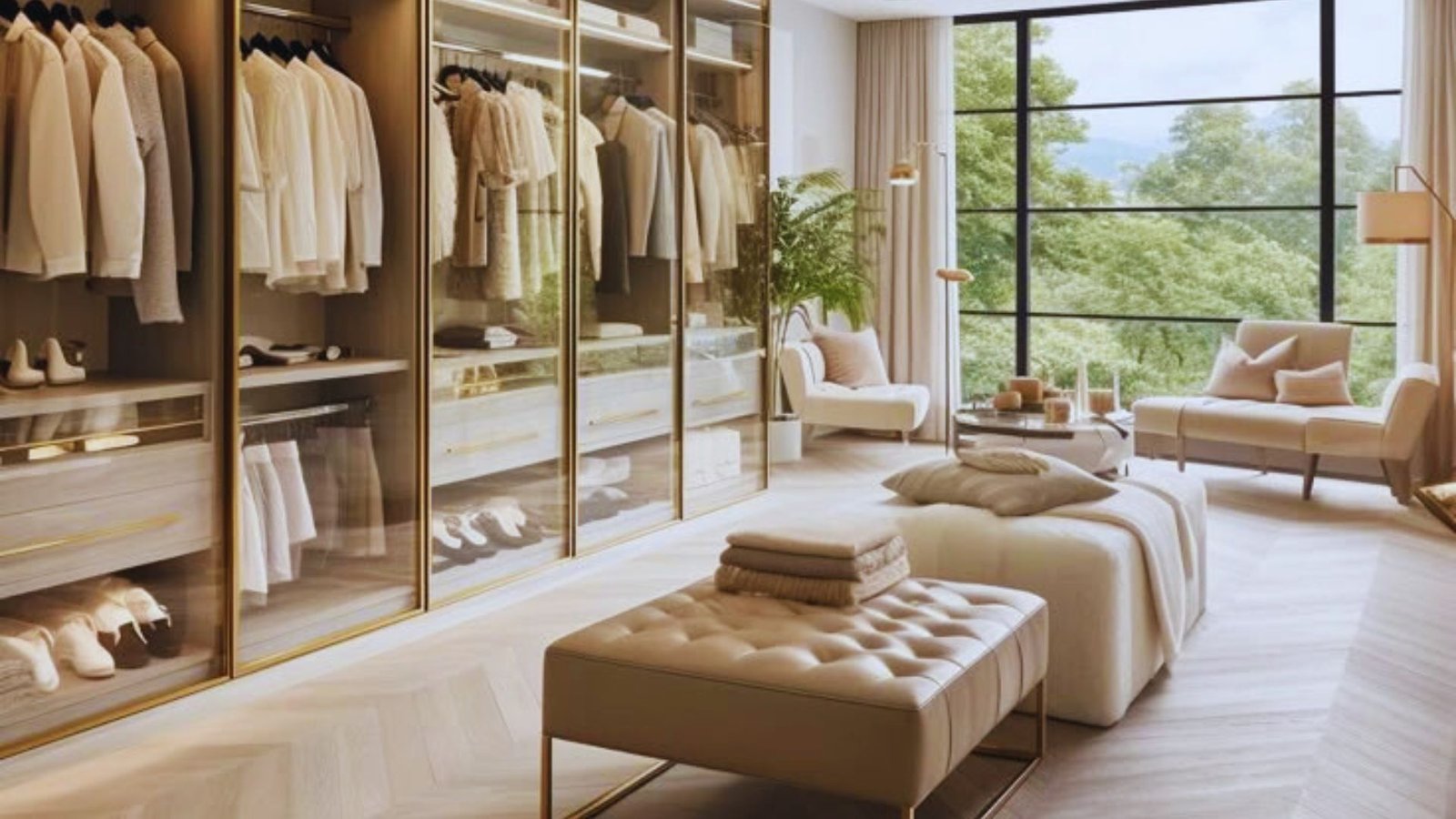 Minimalist Modern Mansion Closet